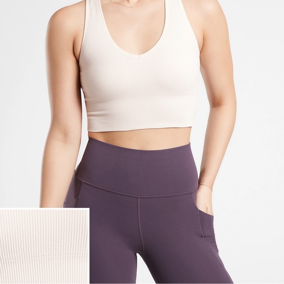 Athleta Aurora Seamless Crop Rib Tank - Picture 4 of 5